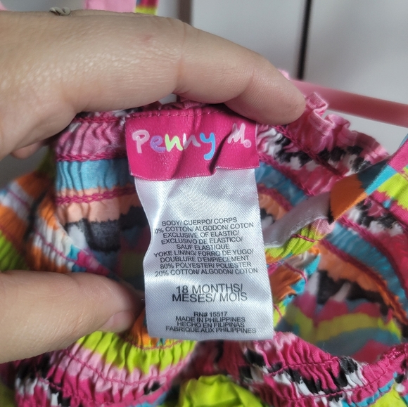 Toddler multicolored dress - Picture 5 of 5